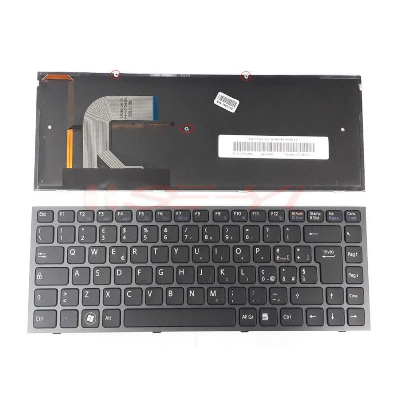 Keyboard Sony Vaio VPC-S VPSC VPC-S111FM VPC-S111FM/S VPC-S13 SERIES