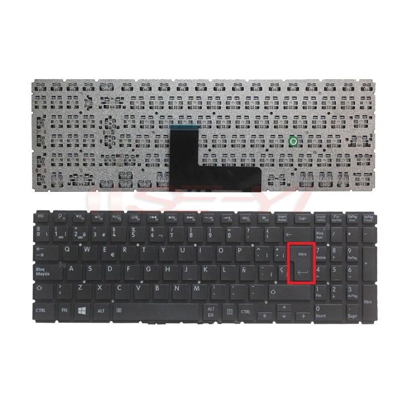 Keyboard Toshiba Satellite L50-C L50D-C L70-C C55-C P50-C P50D-C P55W-C ENTER BENGKOK